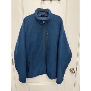Athletech Blue Full Zip Fleece Jacket 2XL